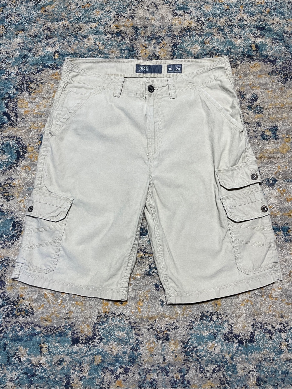 BKE Men’s Cargo Shorts Size Waist 36